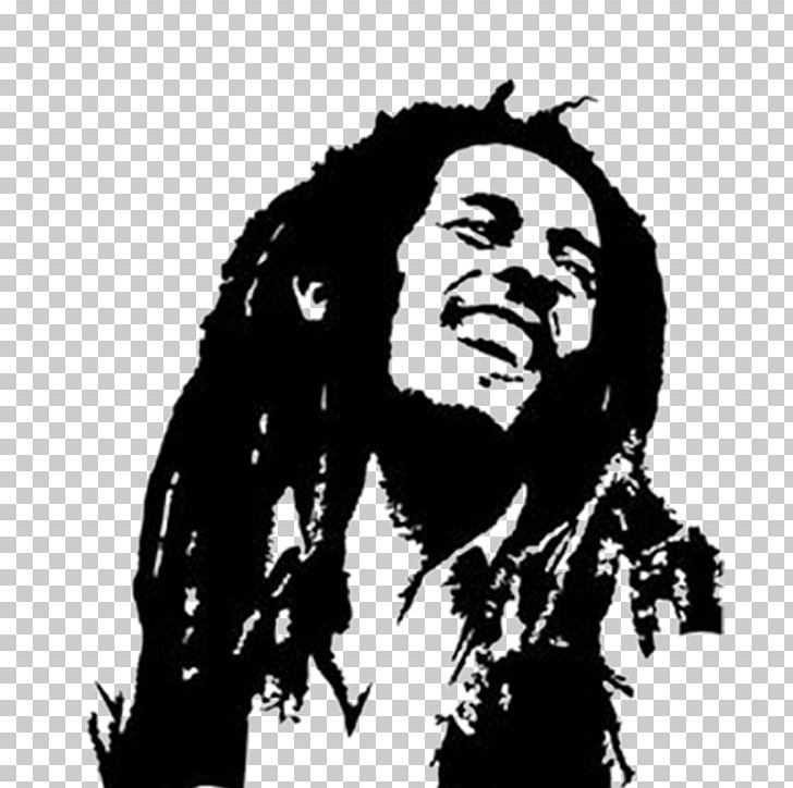 Sticker Wall Decal Reggae Polyvinyl Chloride PNG, Clipart, Black And White, Bob Marley, Bumper Sticker, Celebrities, Decal Free PNG Download