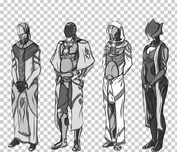Warframe Art Drawing Sketch PNG, Clipart, Arm, Armour, Art, Black And White, Concept Art Free PNG Download