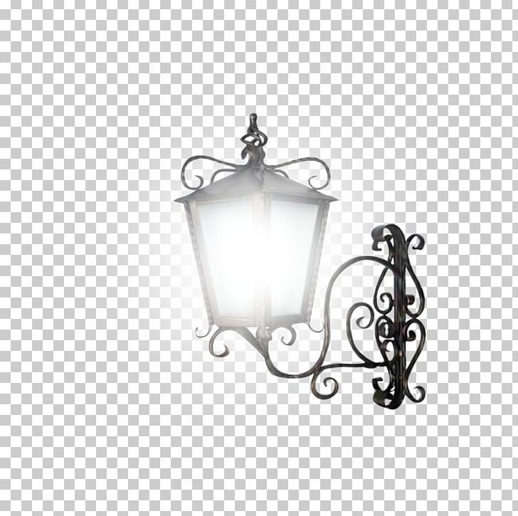 Street Light Lighting Nightlight PNG, Clipart, Black And White, Christmas Lights, Encapsulated Postscript, Font, Lamp Free PNG Download