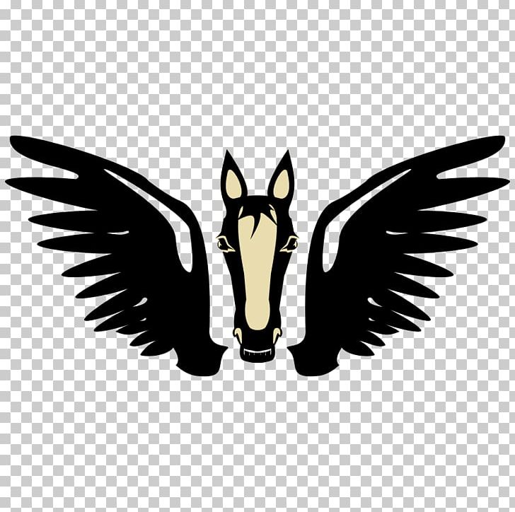 Pegasus Scalable Graphics PNG, Clipart, Beak, Bird, Bird Of Prey, Black And White, Clip Art Free PNG Download
