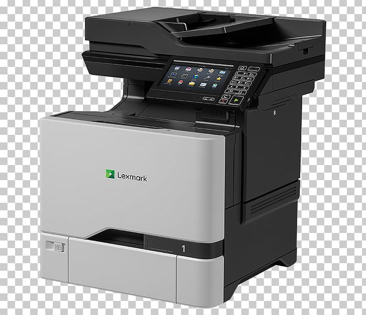 Multi-function Printer Lexmark CX725de Color Laser Mfp 40C9500 Lexmark Cx725de Colour A4 47/47 Ppm 4in1 Mfp Solutions Capable PNG, Clipart, Color Printing, Dots Per Inch, Electronic Device, Electronics, Fax Free PNG Download
