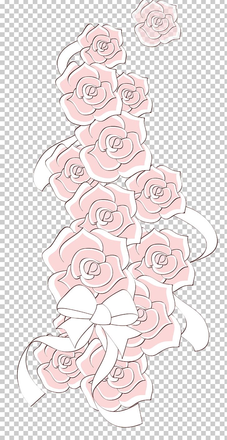 Flower Garden Roses Floral Design Rosaceae PNG, Clipart, Art, Artwork, Cut Flowers, Drawing, Fictional Character Free PNG Download