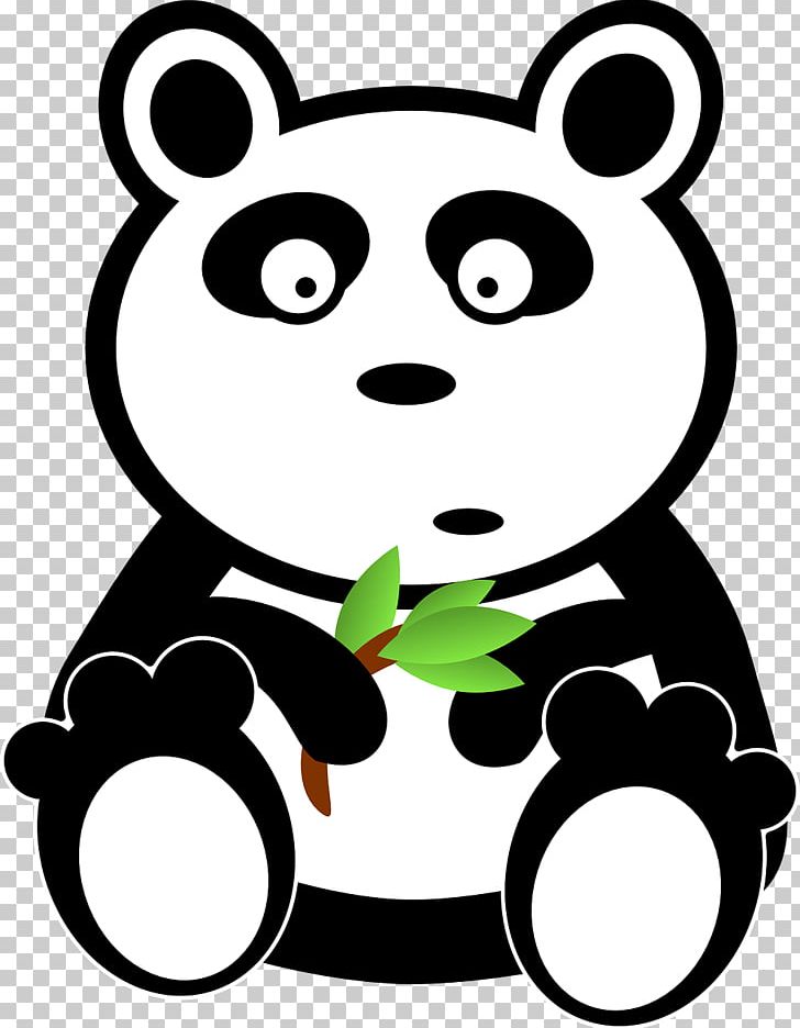 Giant Panda Bear Black And White PNG, Clipart, Animals, Artwork, Balloon Cartoon, Bamboo, Boy Cartoon Free PNG Download