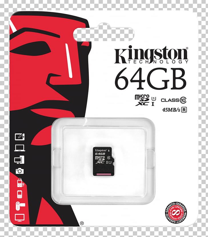 Kingston MicroSDHC 16 GB Memory Card Secure Digital Flash Memory Cards Computer Data Storage PNG, Clipart, Adapter, Computer, Electronic Device, Electronics Accessory, Flash Memory Cards Free PNG Download