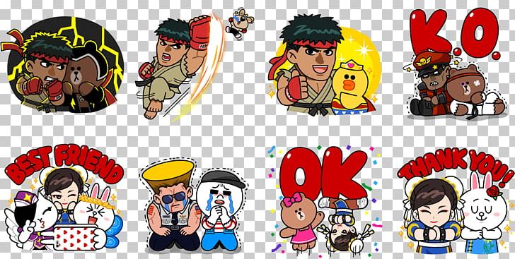 Street Fighter II: The World Warrior Street Fighter V Ryu Zangief LINE Rangers PNG, Clipart, Art, Capcom, Cartoon, Fashion Accessory, Game Free PNG Download