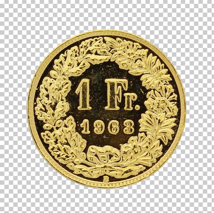 Switzerland Swiss Franc Coin One Franc Gold PNG, Clipart, Alternative Payments, Badge, Brand, Brass, Coin Free PNG Download