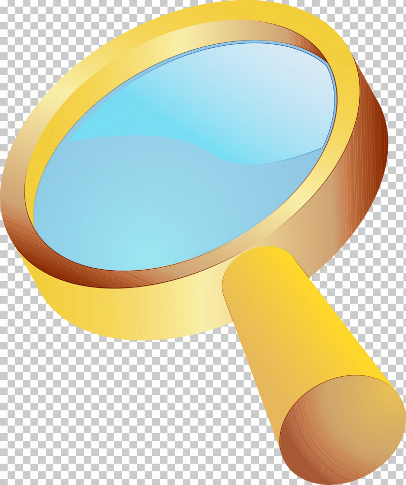 Yellow Magnifier PNG, Clipart, Magnifier, Magnifying Glass, Paint, Watercolor, Wet Ink Free PNG Download