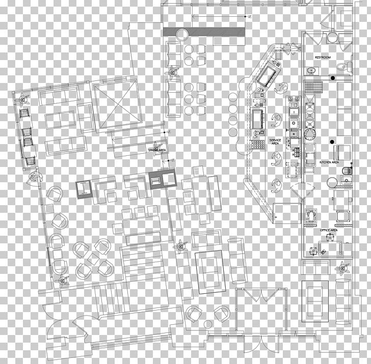 Floor Plan Cafe Coffee Design Kitchen PNG, Clipart, Angle, Architecture, Area, Bar, Black And White Free PNG Download
