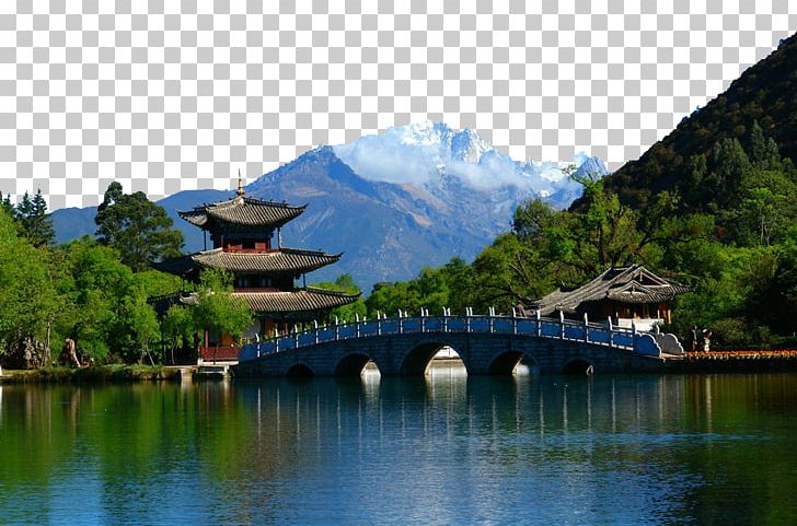 Kunming Lijiang Xishuangbanna Dai Autonomous Prefecture Dali Lugu Lake PNG, Clipart, Attractions, Black, Black Hair, Bridge, China Free PNG Download