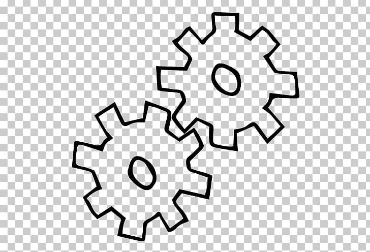 Computer Icons Gear PNG, Clipart, Angle, Area, Black And White, Circle, Computer Icons Free PNG Download