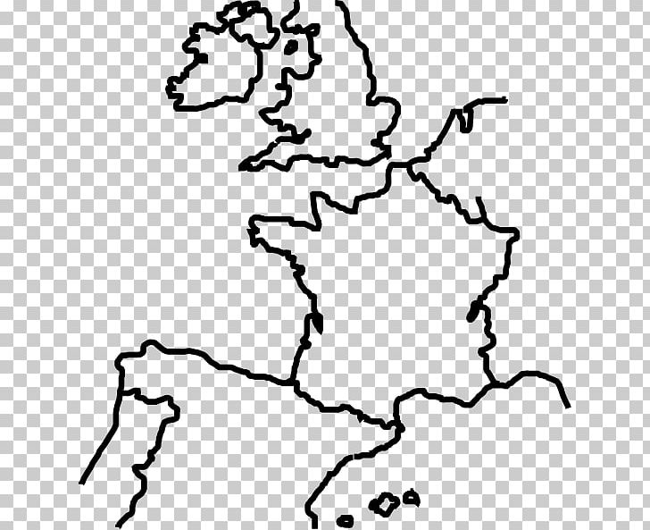 Western Europe Blank Map PNG, Clipart, Area, Art, Black, Black And White, Blank Map Free PNG Download