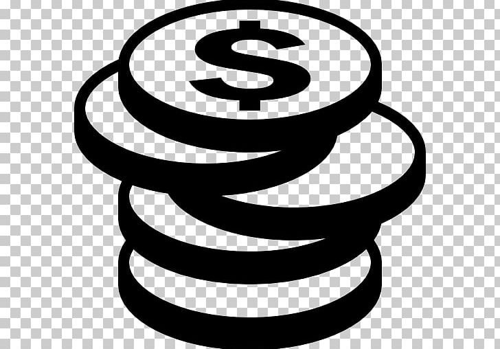 Coin Money Computer Icons Currency PNG, Clipart, Area, Artwork, Bank, Black And White, Circle Free PNG Download