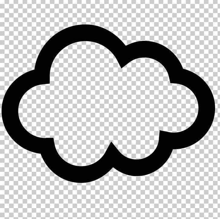 Computer Icons Cloud Computing Cloud Storage PNG, Clipart, Area, Black, Black And White, Circle, Cloud Computing Free PNG Download