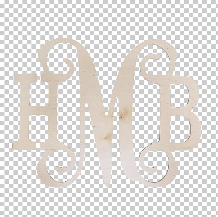 Monogram Initial Wood Information Font PNG, Clipart, Brand, Clothing Accessories, Color, Door Hanger, Embroidery Free PNG Download