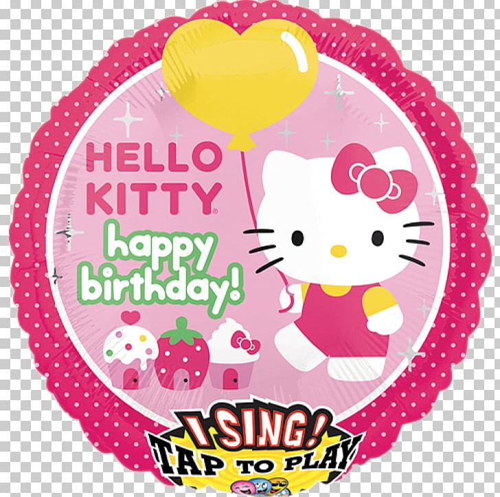 Balloon Hello Kitty Happy Birthday Party Png Clipart Balloon Birthday Bopet Centrepiece Costume Free Png Download