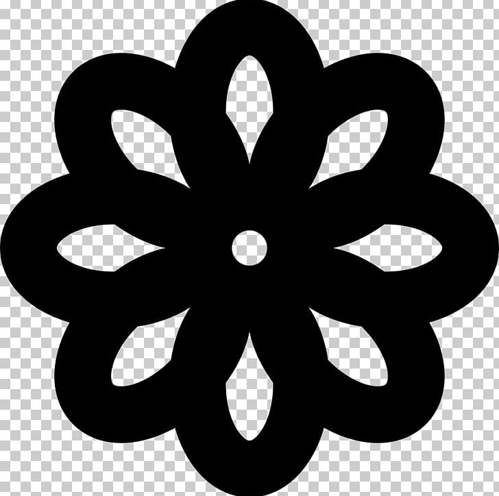 Black And White Computer Icons PNG, Clipart, Black And White, Black Flowers, Circle, Computer Icons, Flower Free PNG Download