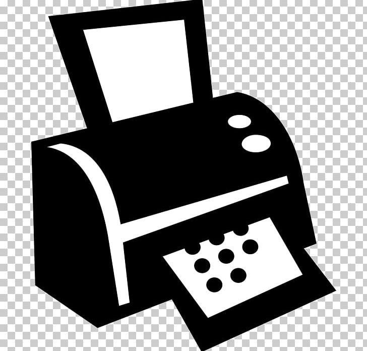 Computer Printer Illustration Graphics PNG, Clipart, Artwork, Black, Black And White, Canon, Computer Free PNG Download