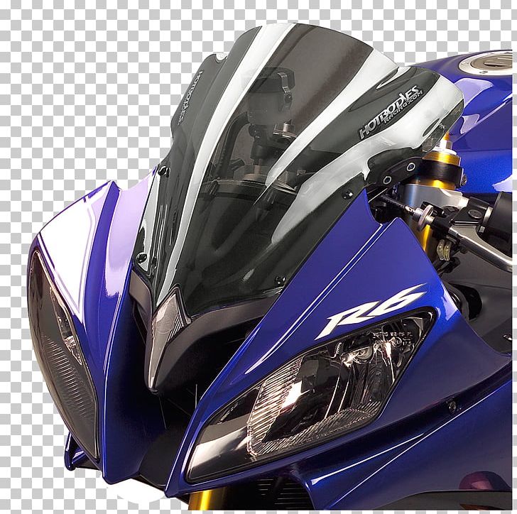 Bicycle Helmets Windshield Motorcycle Helmets Yamaha YZF-R6 Yamaha YZF-R1 PNG, Clipart, Auto Part, Electric Blue, Glass, Headlamp, Motorcycle Free PNG Download