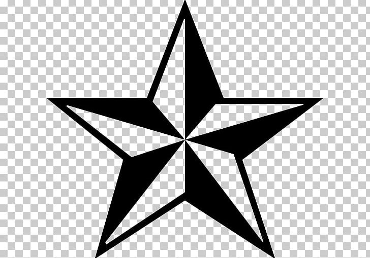 Nautical Star Five-pointed Star PNG, Clipart, Angle, Area, Artwork, Black And White, Circle Free PNG Download