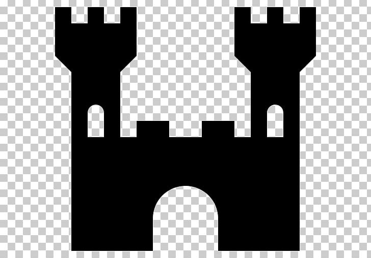 Computer Icons Building Castle Logo PNG, Clipart, Avatar, Black, Black And White, Brand, Building Free PNG Download