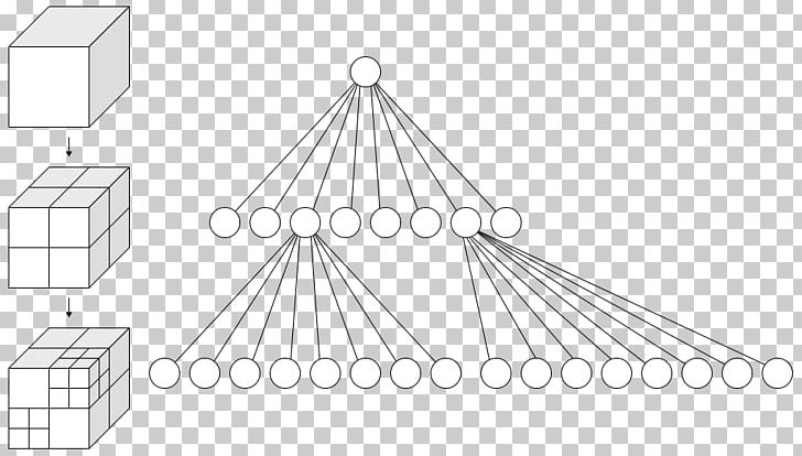 Octree Quadtree Data Structure Three-dimensional Space PNG, Clipart, Algorithm, Angle, Area, Black And White, Circle Free PNG Download