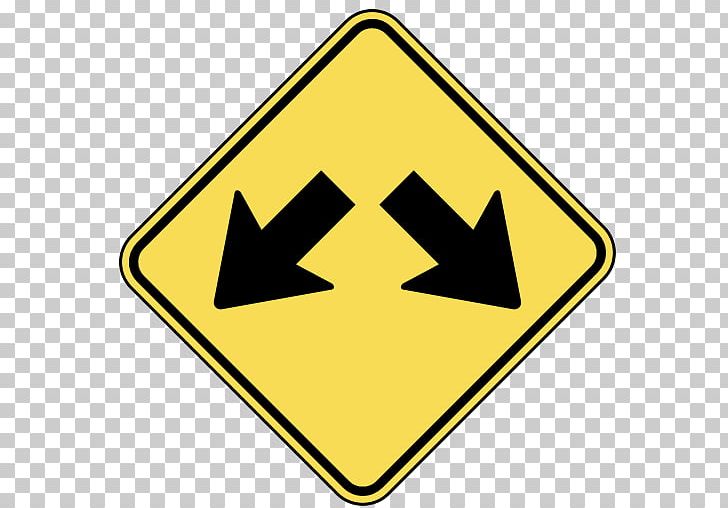 Traffic Sign Arrow Warning Sign Manual On Uniform Traffic Control Devices Road PNG, Clipart, Angle, Area, Arrow, Carriageway, Highway Free PNG Download