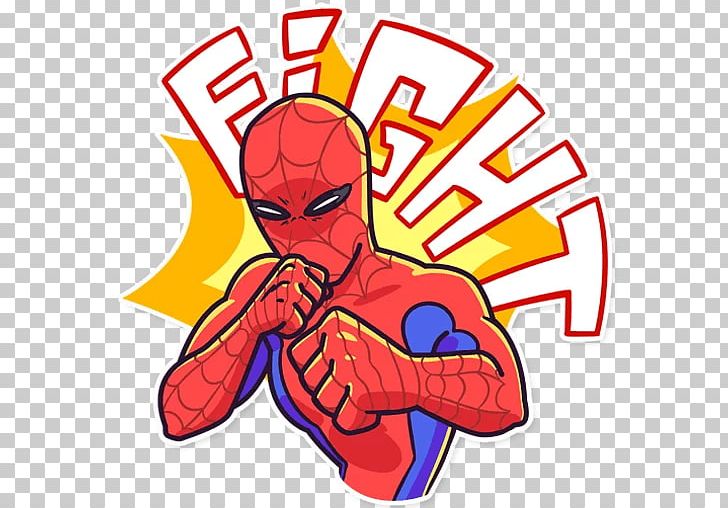 Spider-Man Telegram Sticker Superhero Comics PNG, Clipart, Arm, Art, Artwork, Comics, Fictional Character Free PNG Download