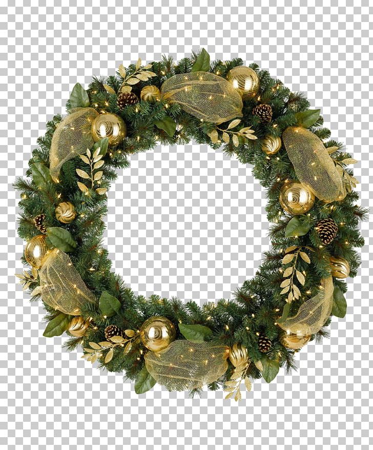 Wreath Artificial Christmas Tree Santa Claus PNG, Clipart, Artificial Christmas Tree, Christmas, Christmas Decoration, Christmas Lights, Christmas Ornament Free PNG Download