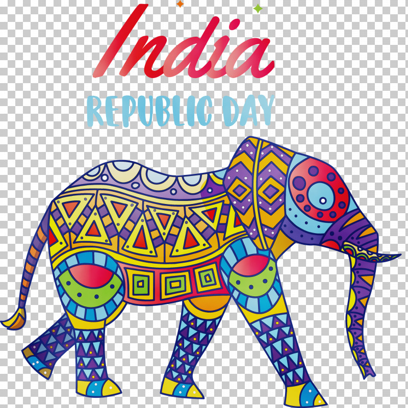 Indian Elephant PNG, Clipart, 26 January, African Elephant, Animal Figure, Coloring Book, Elephant Free PNG Download