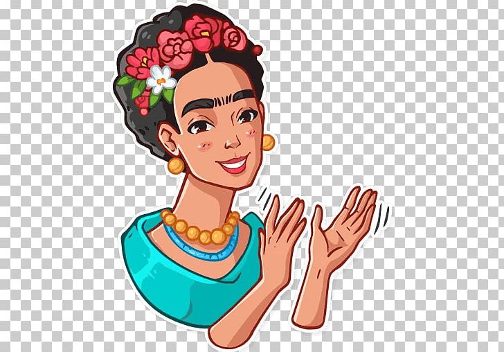 Frida Kahlo Sticker Telegram PNG, Clipart, Activity Management, Arm, Art, Cartoon, Cash Flow Free PNG Download