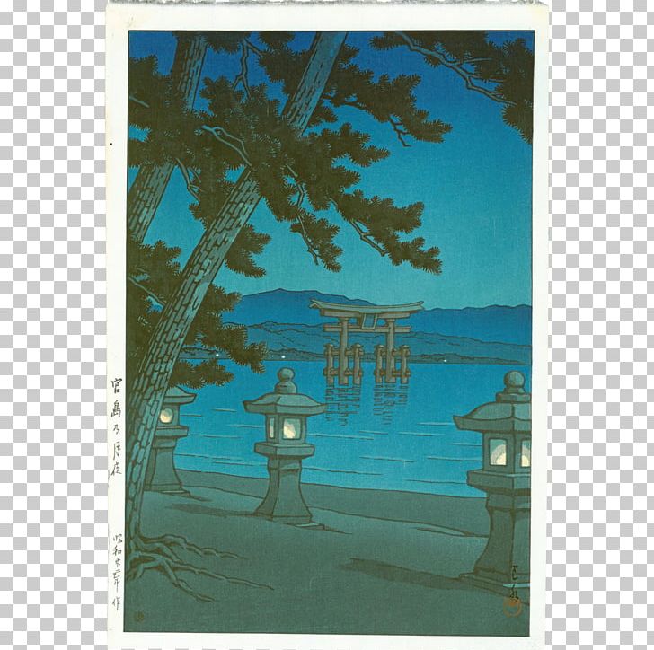 Japanese Art Woodblock Printing Artist PNG, Clipart, Aqua, Art, Artist, Blue, Hasui Kawase Free PNG Download