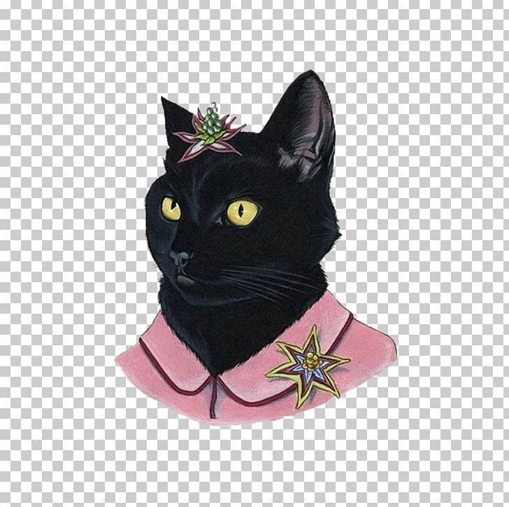 Black Cat Painting Portrait PNG, Clipart, Animal, Animals, Art, Bead, Berkley Free PNG Download