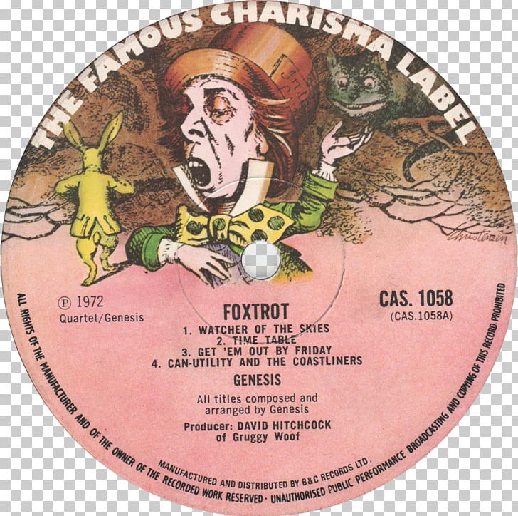 Charisma Records LP Record Genesis Phonograph Record Trespass PNG, Clipart, Fish, Foxtrot, Gatefold, Genesis, Label Free PNG Download