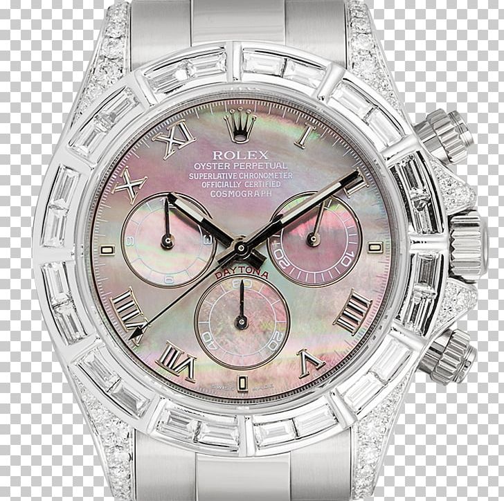 Rolex Daytona Diamond Watch Colored Gold PNG, Clipart, Brand, Chronograph, Chronometer Watch, Colored Gold, Diamond Free PNG Download