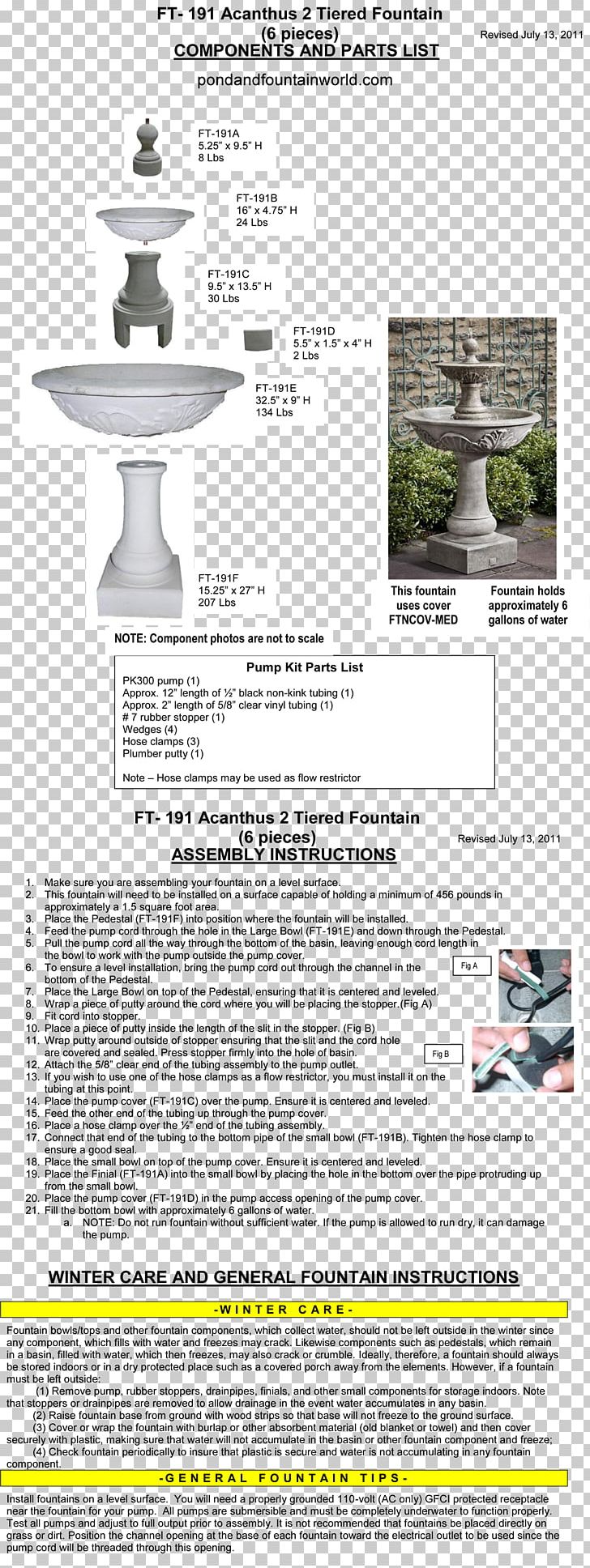 Water Garden Fountain Architectural Engineering Cast Stone PNG, Clipart,  Free PNG Download