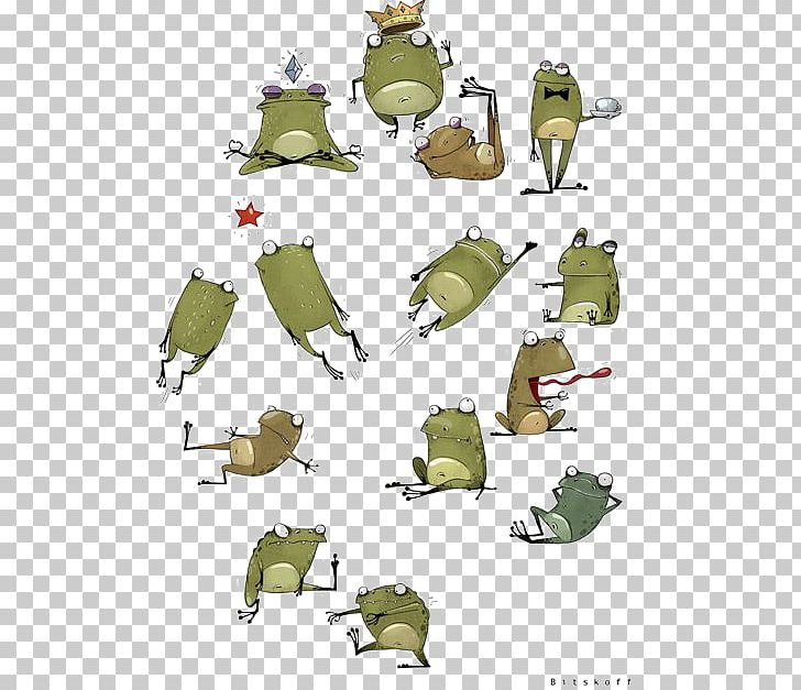 Frog Drawing Illustration PNG, Clipart, Amphibian, Animals, Art, Behance, Cartoon Free PNG Download