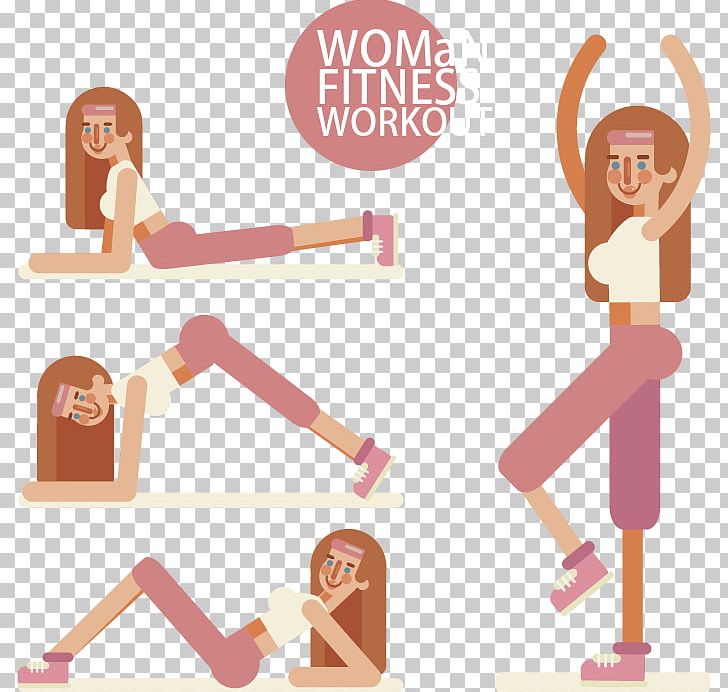 Euclidean Bodybuilding Woman Female PNG, Clipart, Animation, Editable Vector, Female Hair, Female Model, Females Free PNG Download