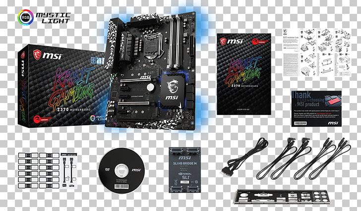 Intel MSI Z370 LGA 1151 ATX Motherboard MSI Z370 GAMING PRO CARBON AC PNG, Clipart, Central Processing Unit, Coffee Lake, Computer, Ddr4 Sdram, Gaming Computer Free PNG Download