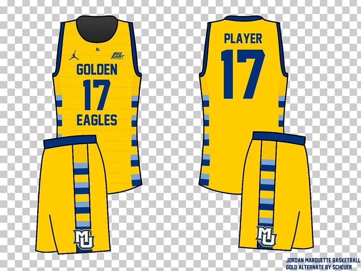 T-shirt Marquette Golden Eagles Men's Basketball Jersey Uniform PNG, Clipart, Active Shirt, Active Tank, Area, Basketball, Basketball Uniform Free PNG Download