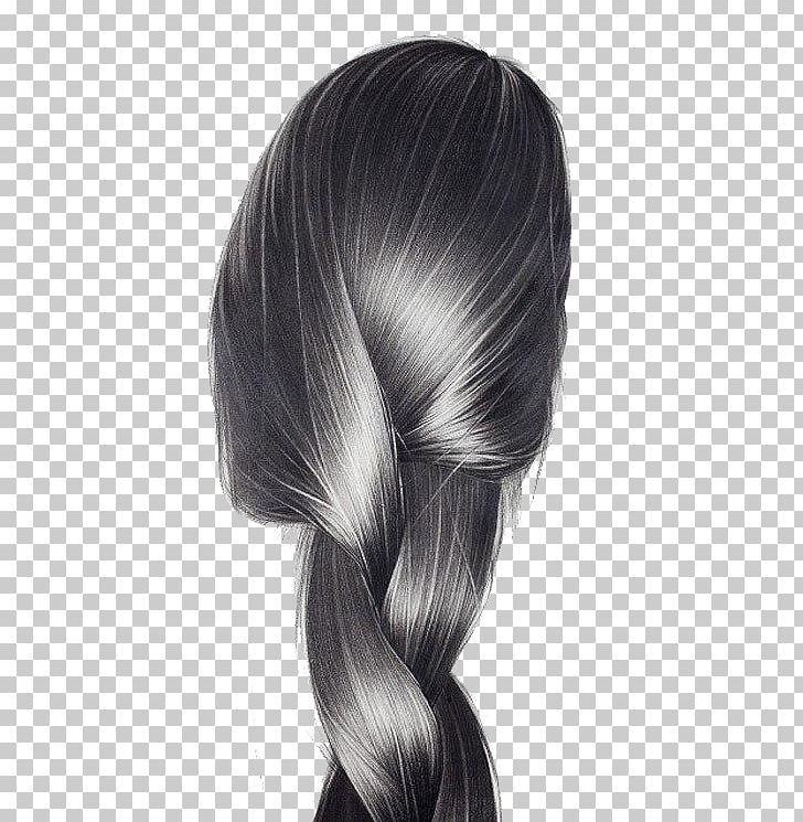 Drawing Hair Art Pencil Illustration PNG, Clipart, Art, Artist, Black, Black And White, Black Hair Free PNG Download