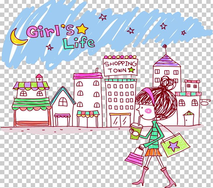 Girl Stock Illustration Woman Illustration PNG, Clipart, Area, Art, Child, Color, Drawing Free PNG Download
