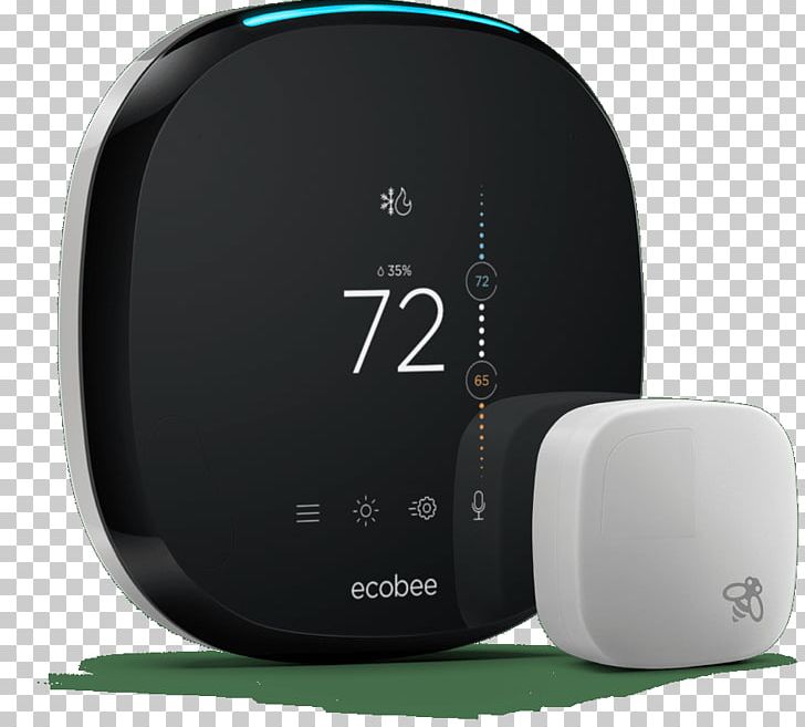Home Automation Kits Smart Thermostat Ecobee Ecobee4 PNG, Clipart, Air Conditioning, Audio Equipment, Business, Central Heating, Ecobee Free PNG Download