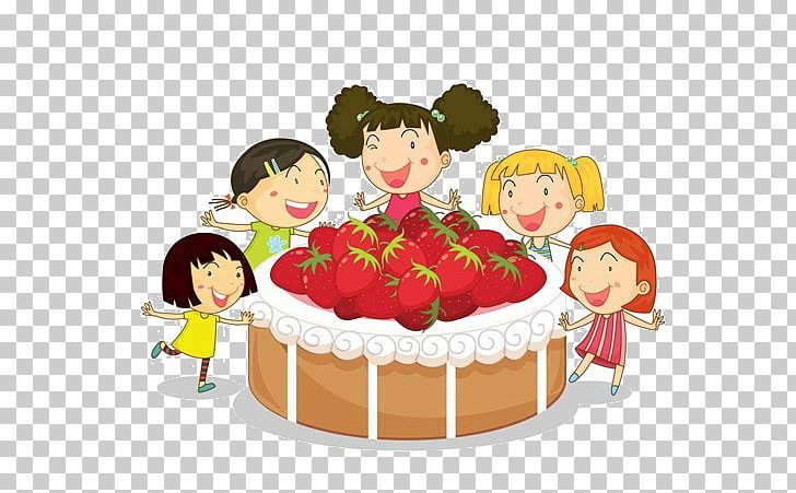 Shortcake Strawberry Cream Cake Cupcake Birthday Cake PNG, Clipart, Art, Birthday Cake, Cake, Cake Decorating, Cartoon Free PNG Download
