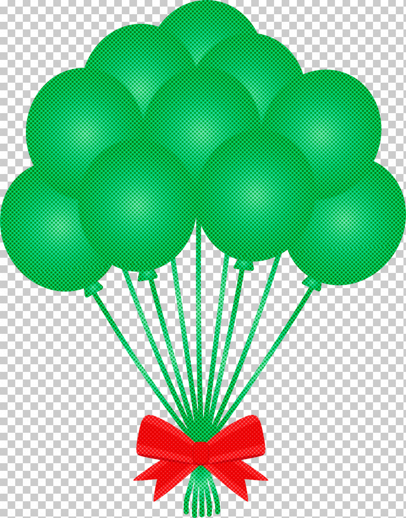 Balloon PNG, Clipart, Balloon, Green, Party Supply, Plant Free PNG Download