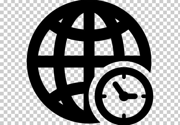 Computer Icons Time Zone Symbol PNG, Clipart, Area, Black And White, Brand, Circle, Clock Free PNG Download