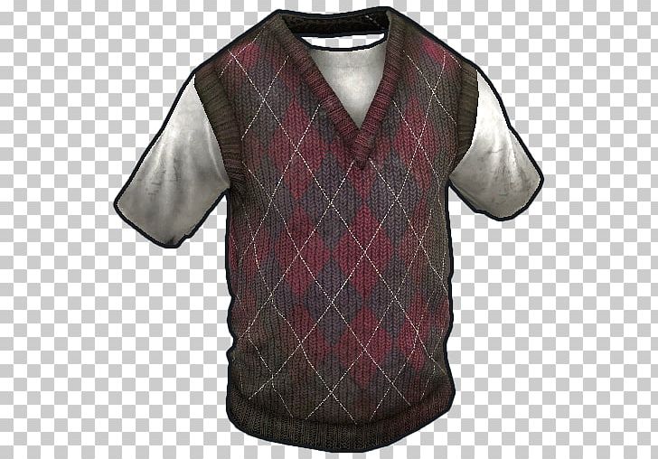T-shirt Argyle Sleeve Tartan Sweater PNG, Clipart, Argyle, Blouse, Clothing, Collar, Gilets Free PNG Download