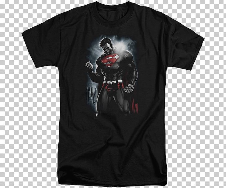 T-shirt Superman Top Sleeveless Shirt Comic Book PNG, Clipart, Black, Brand, Clothing, Comic Book, Comics Free PNG Download