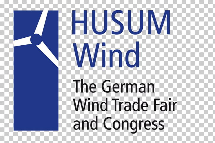 HUSUM Wind Logo Organization Brand Font PNG, Clipart, Advertising, Angle, Area, Banner, Blue Free PNG Download