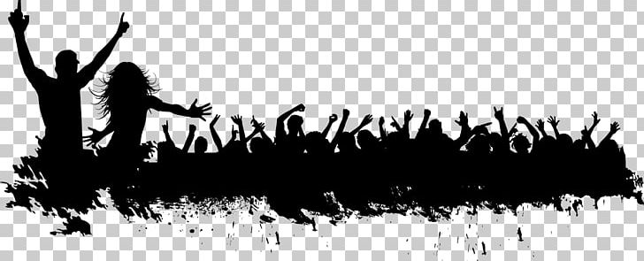 crowd silhouette png