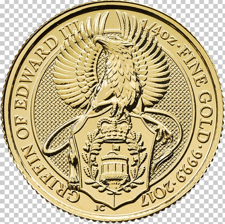 Royal Mint The Queen's Beasts Bullion Coin Britannia PNG, Clipart, Britannia, Bronze Medal, Bullion, Bullion Coin, Cash Free PNG Download